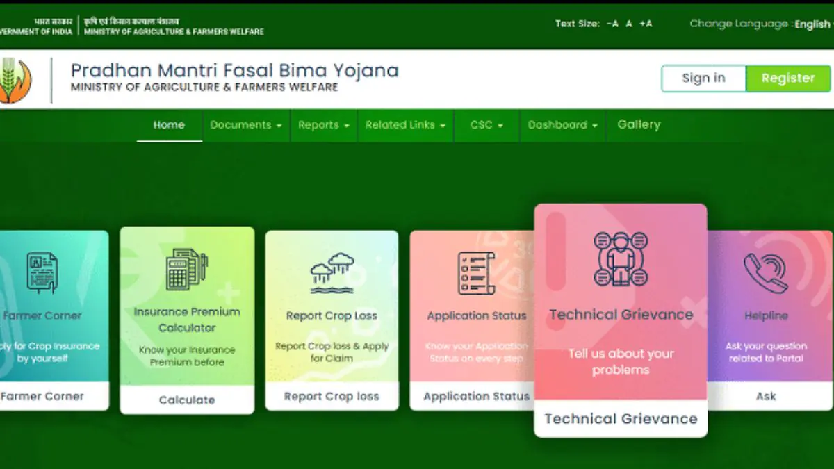 Pmfby Status By Aadhar Card Check Online