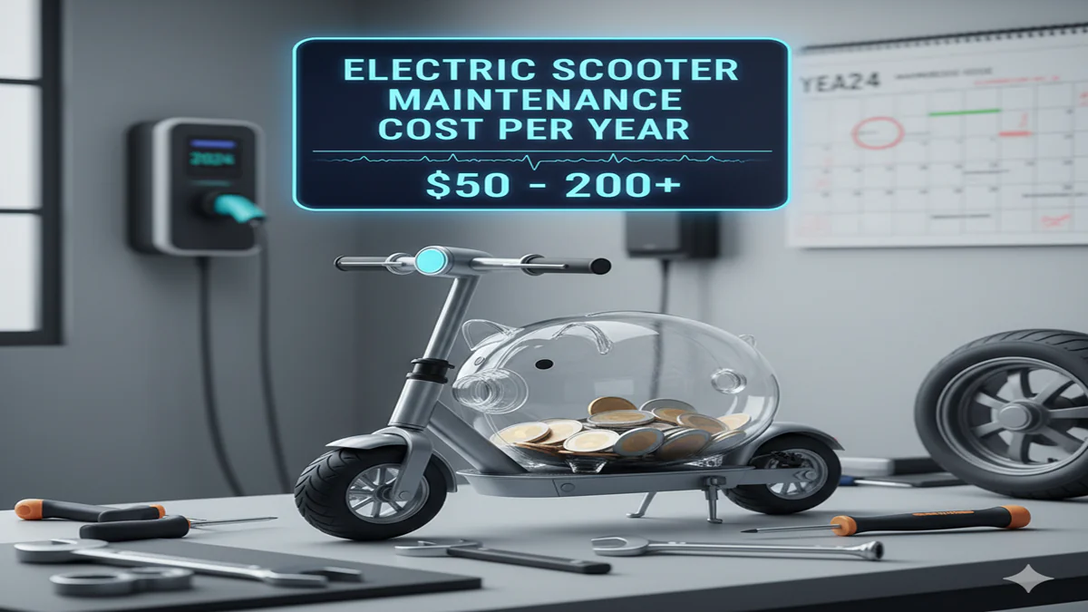 Electric Scooter Maintenance Cost Per Year