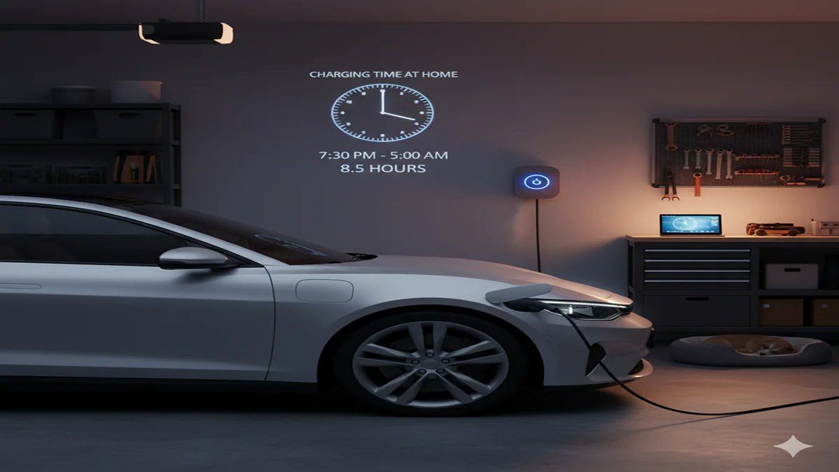 Ev Charging Time At Home