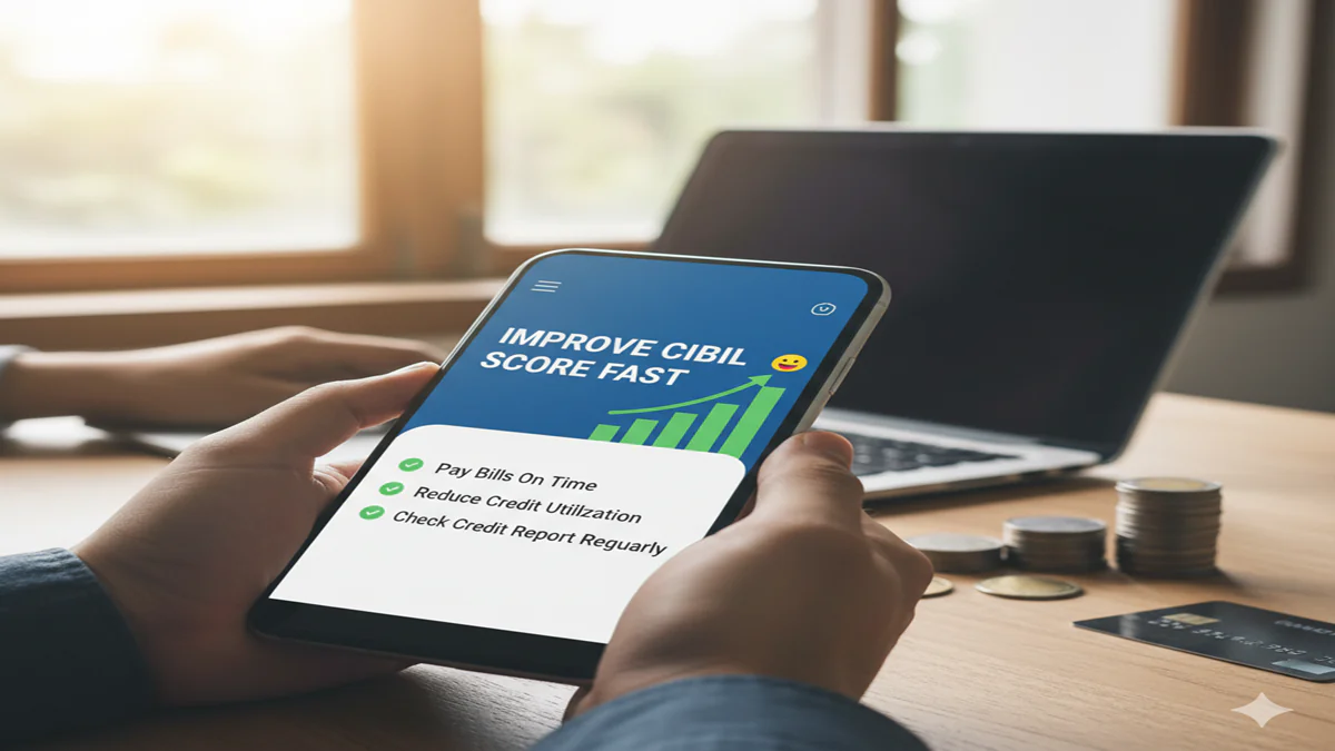 How To Improve Cibil Score Fast