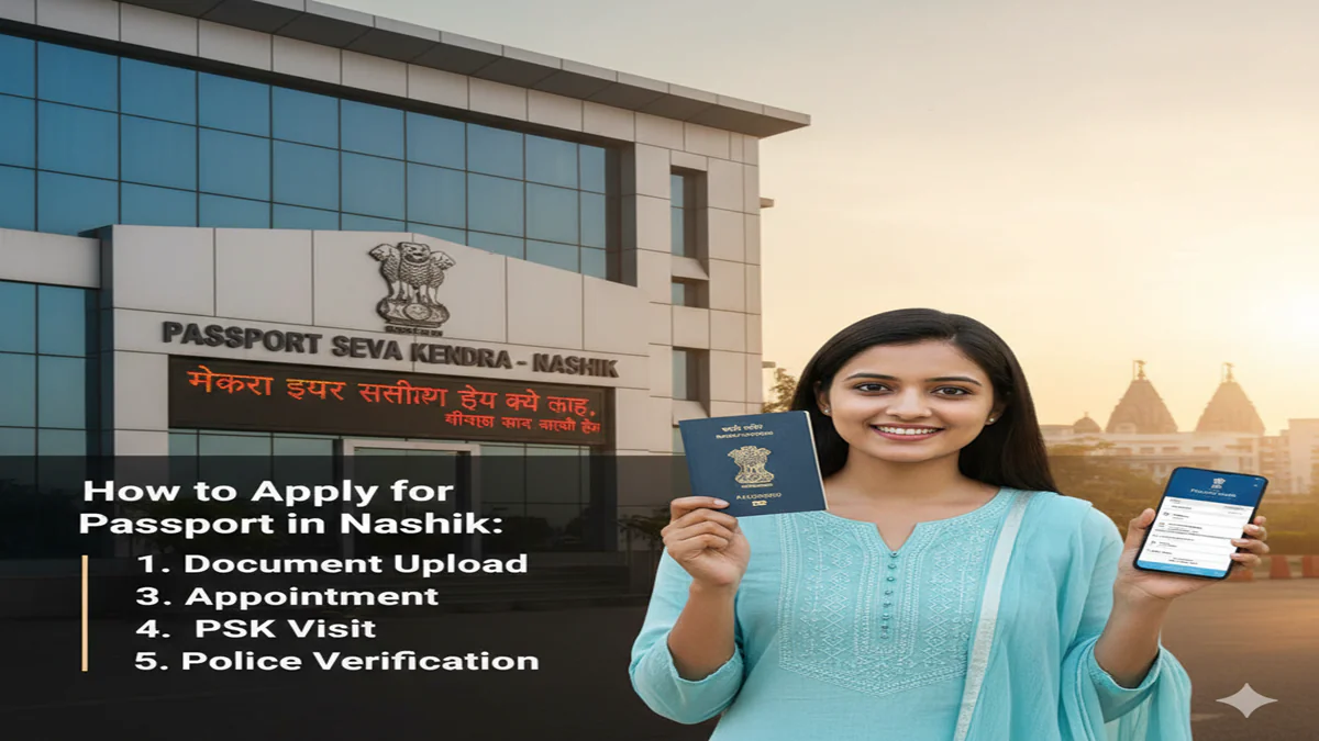 How to apply for passport in Nashik
