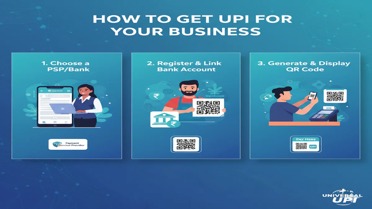 How to get UPI for business