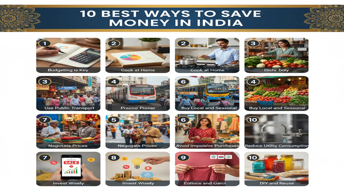 10 Best Ways To Save Money In India