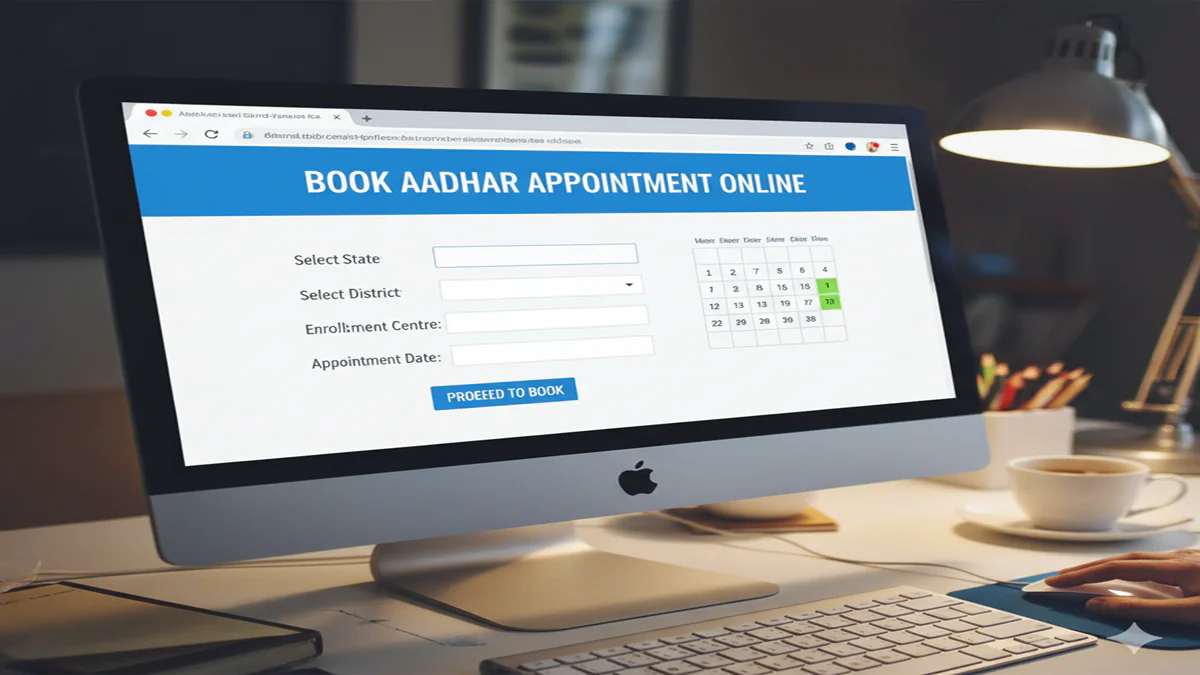 Aadhar Card Appointment Online Kaise Le