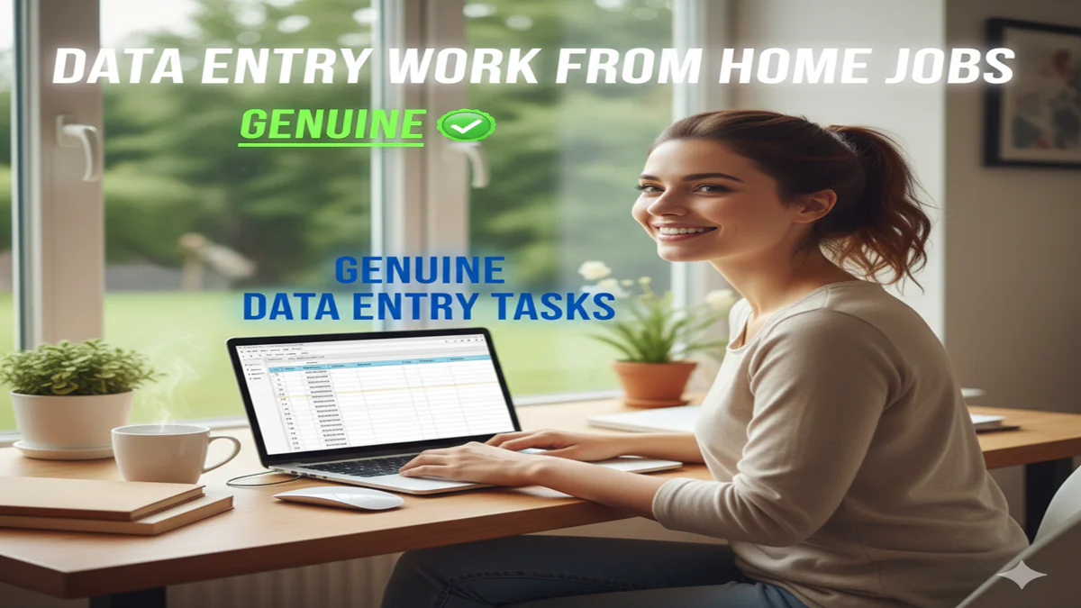 Data Entry Work From Home Jobs Genuine