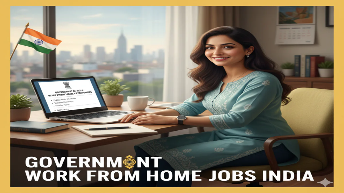 Government Work From Home Jobs India