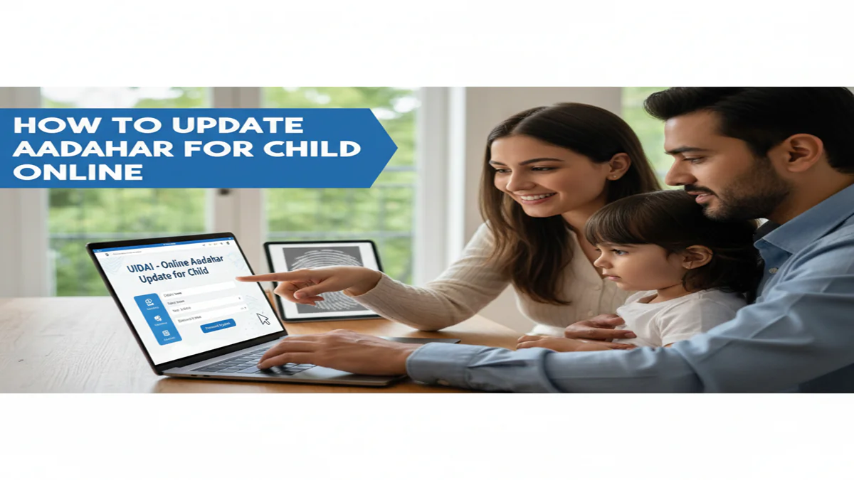 How To Update Aadhaar For Child Online