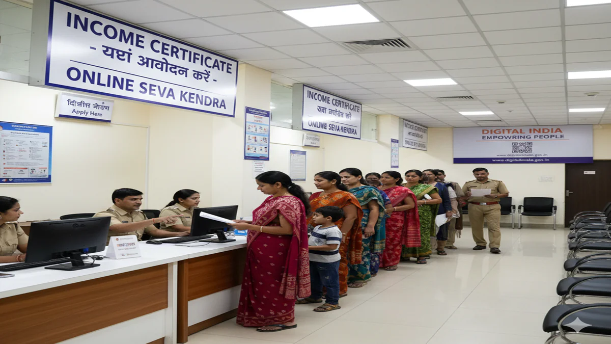 Income Certificate Apply At Seva Kendra