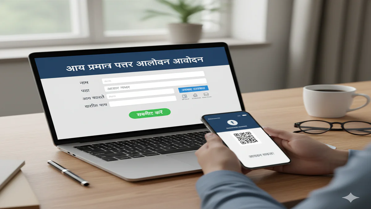 Income Certificate Online Apply Without Income Proof