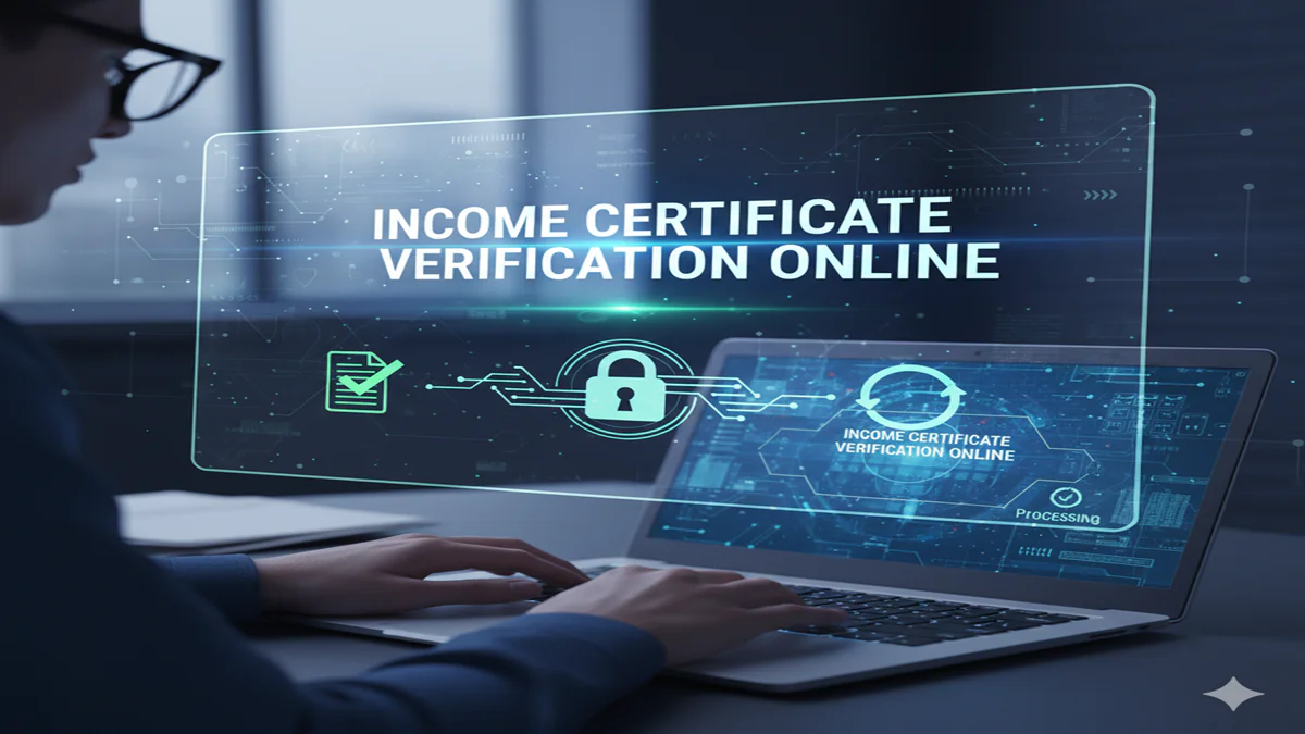 Income Certificate Verification Online