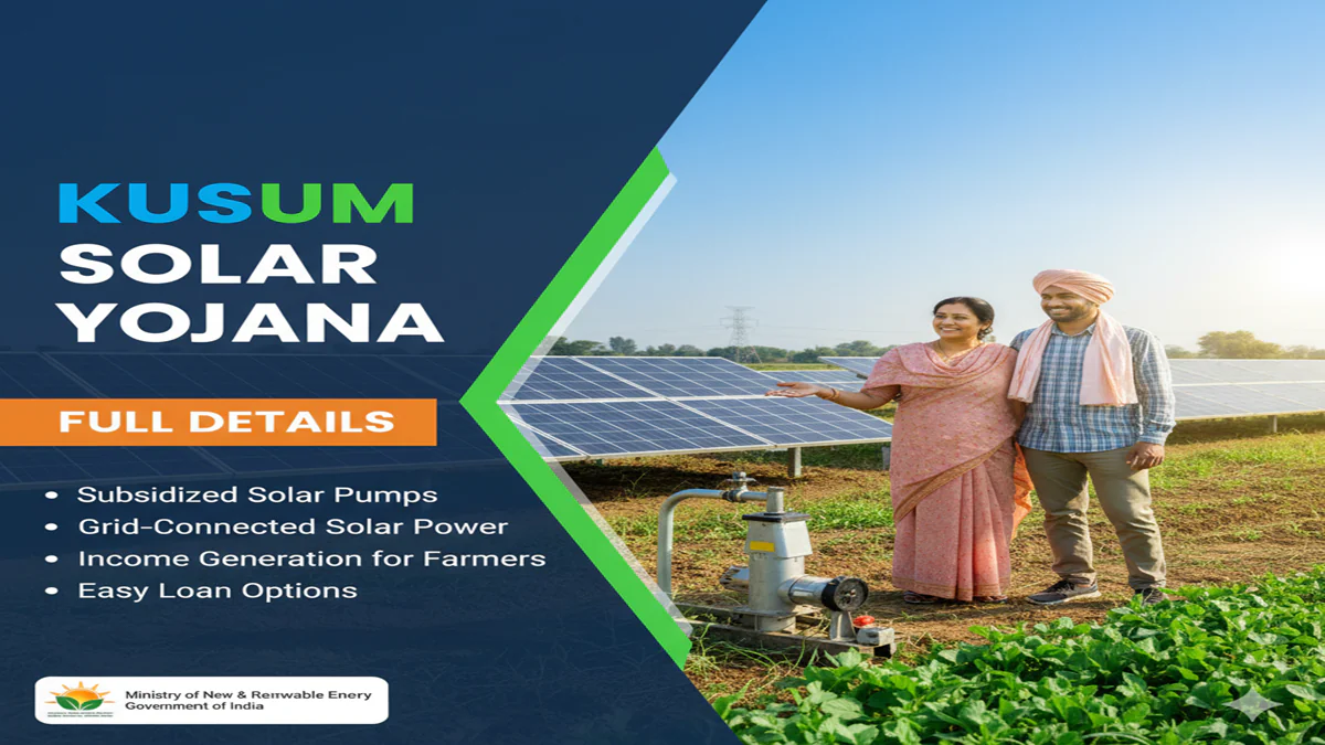 Kusum Solar Yojana Full Details