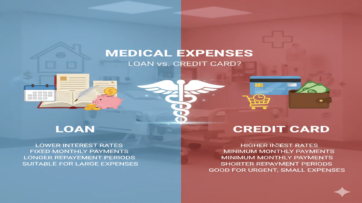 Loan Vs Credit Card For Medical Expenses