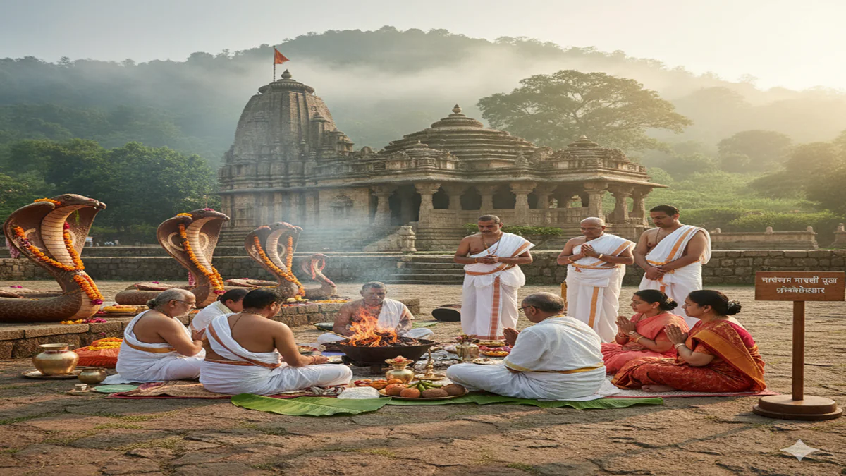 Narayan Nagbali Puja Near Trimbakeshwar Temple