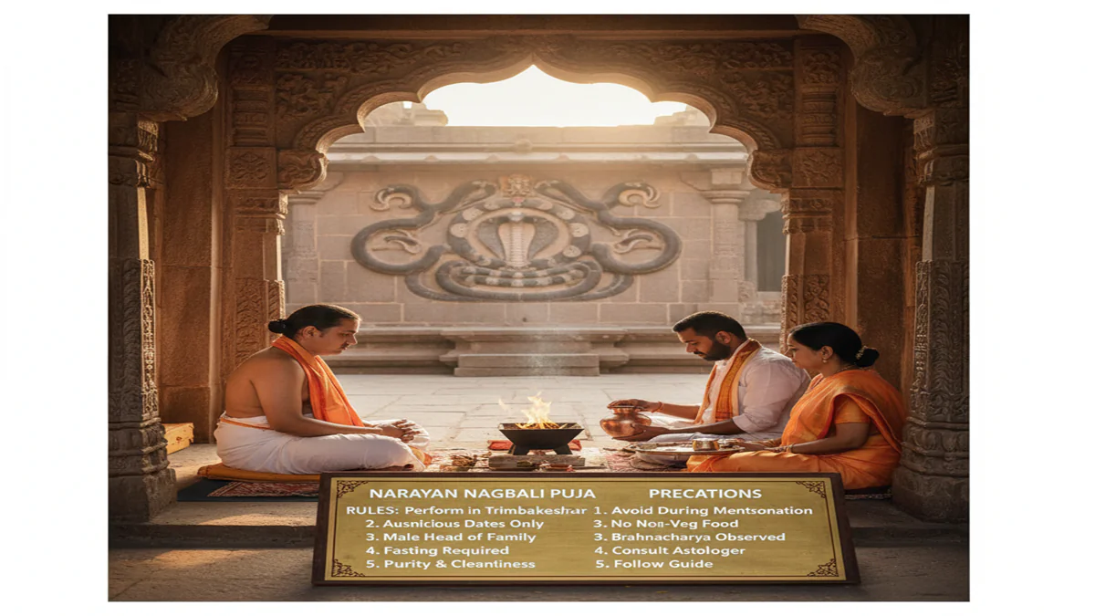 Narayan Nagbali Puja Rules And Precautions