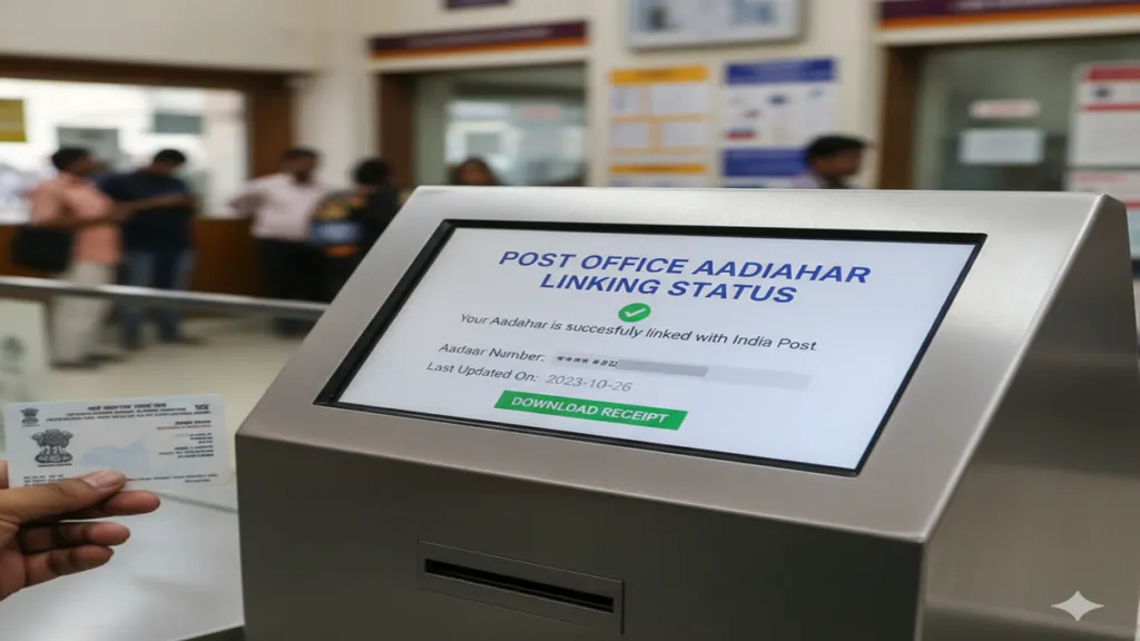 Post Office Aadhaar Linking Status