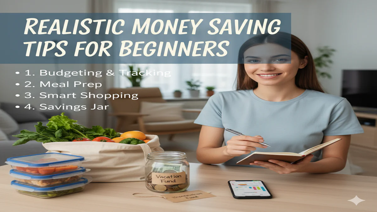 Realistic Money Saving Tips For Beginners