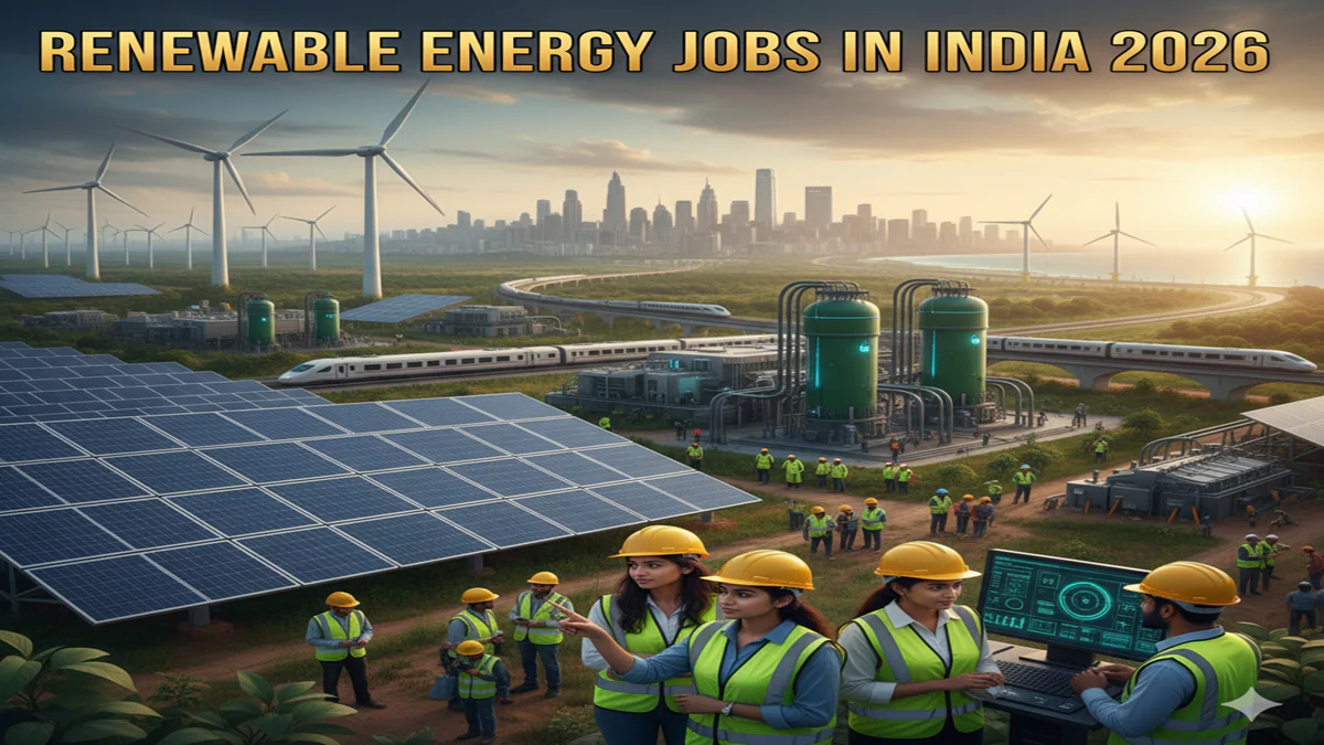Renewable Energy Jobs In India 2026