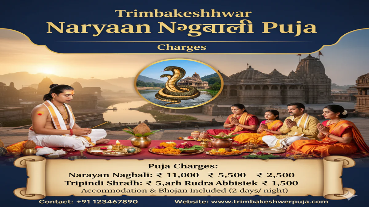 Trimbakeshwar Narayan Nagbali Puja Charges