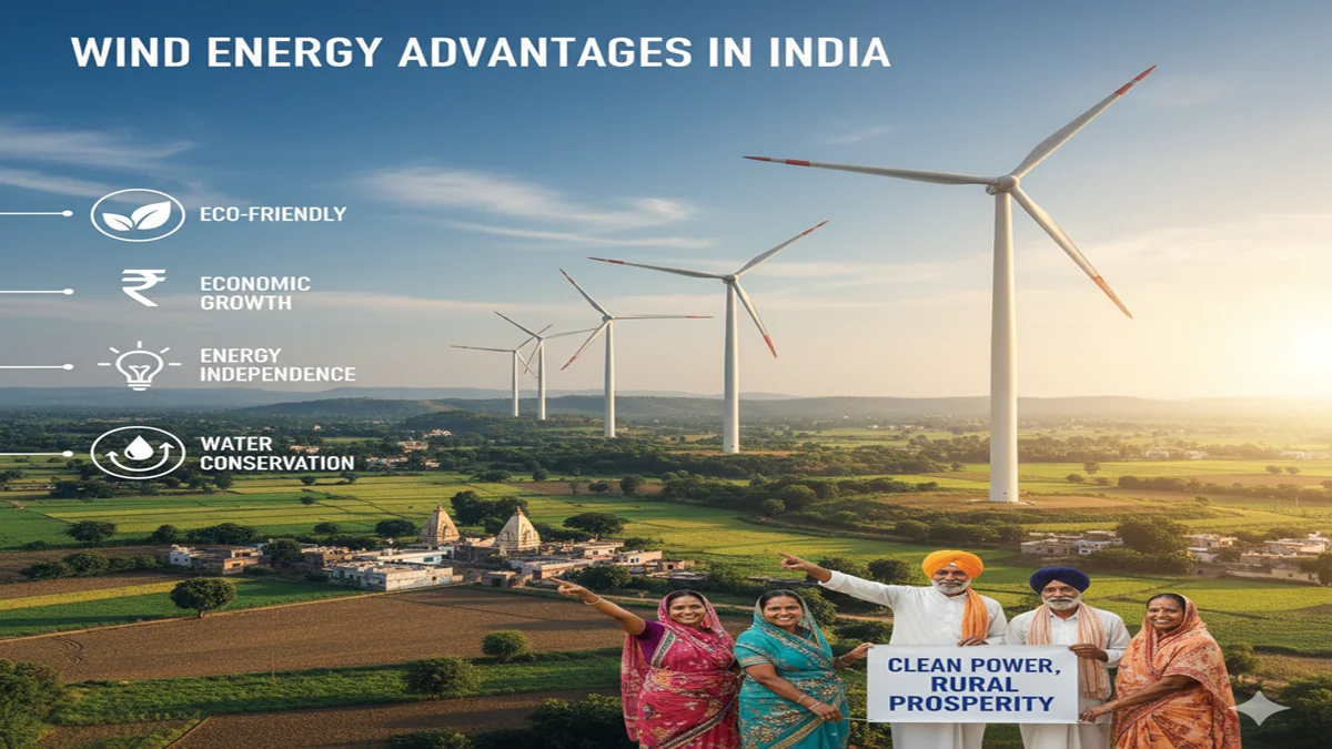 Wind Energy Advantages In India