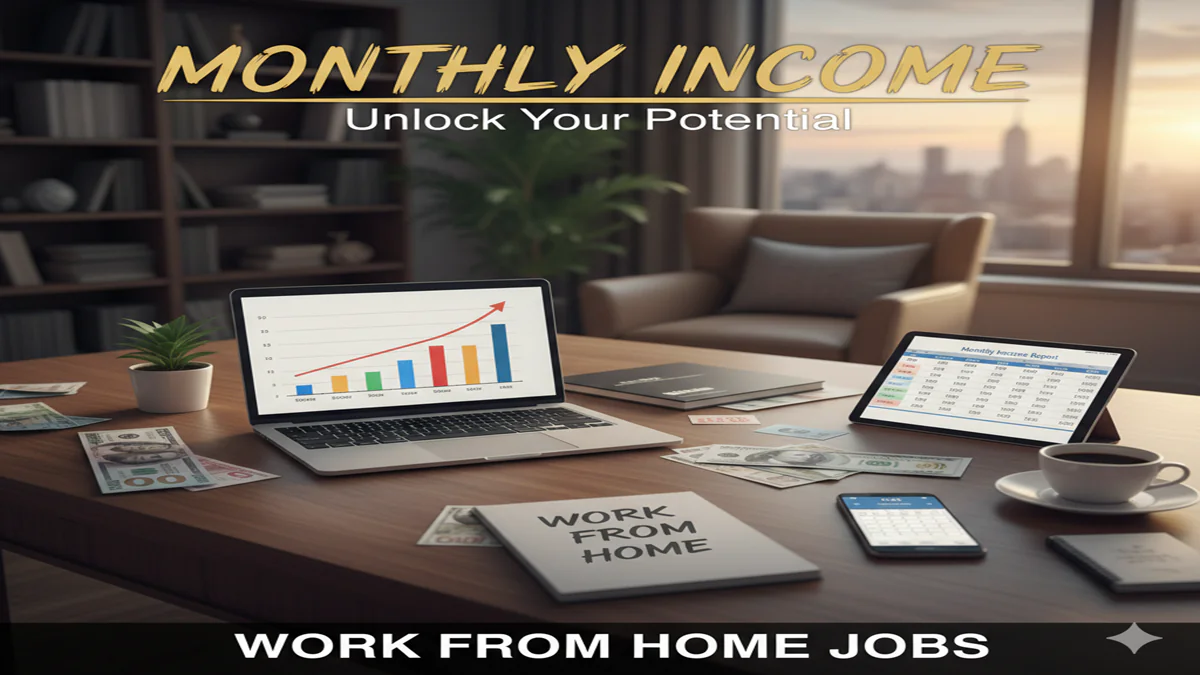 Work From Home Jobs Monthly Income