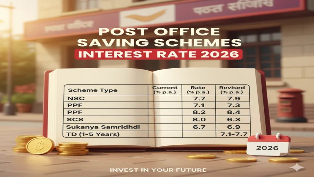Post Office Saving Schemes Interest Rate 2026