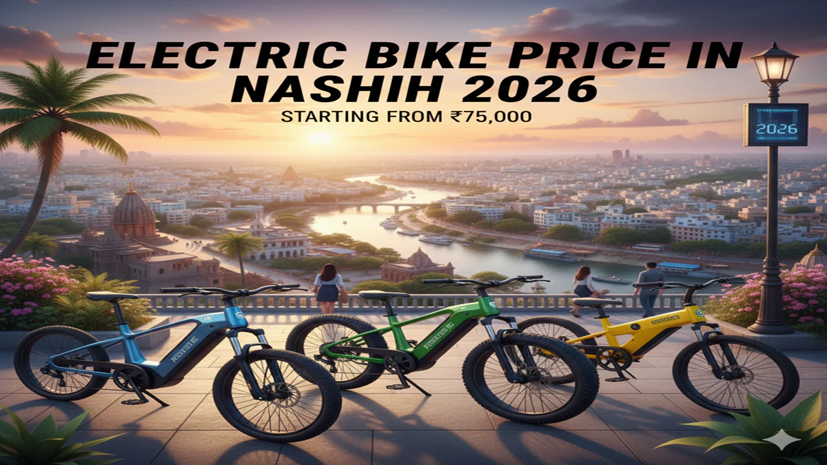 Electric Bike Price in Nashik 2026: प्रज्वल ऑटो ई-बाईकचे लेटेस्ट दर आणि फीचर्स; इंधन वाचवा, पैसे वाचवा! 1 Electric Bike Price in Nashik 2026