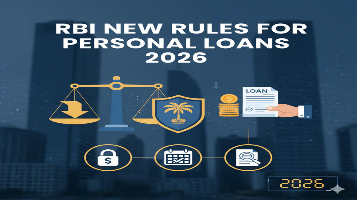 RBI New Rules for Personal Loans 2026: आज से बदल गए पर्सनल लोन के नियम; लोन लेने से पहले ये 5 बातें जरूर जान लें! 1 RBI New Rules for Personal Loans 2026