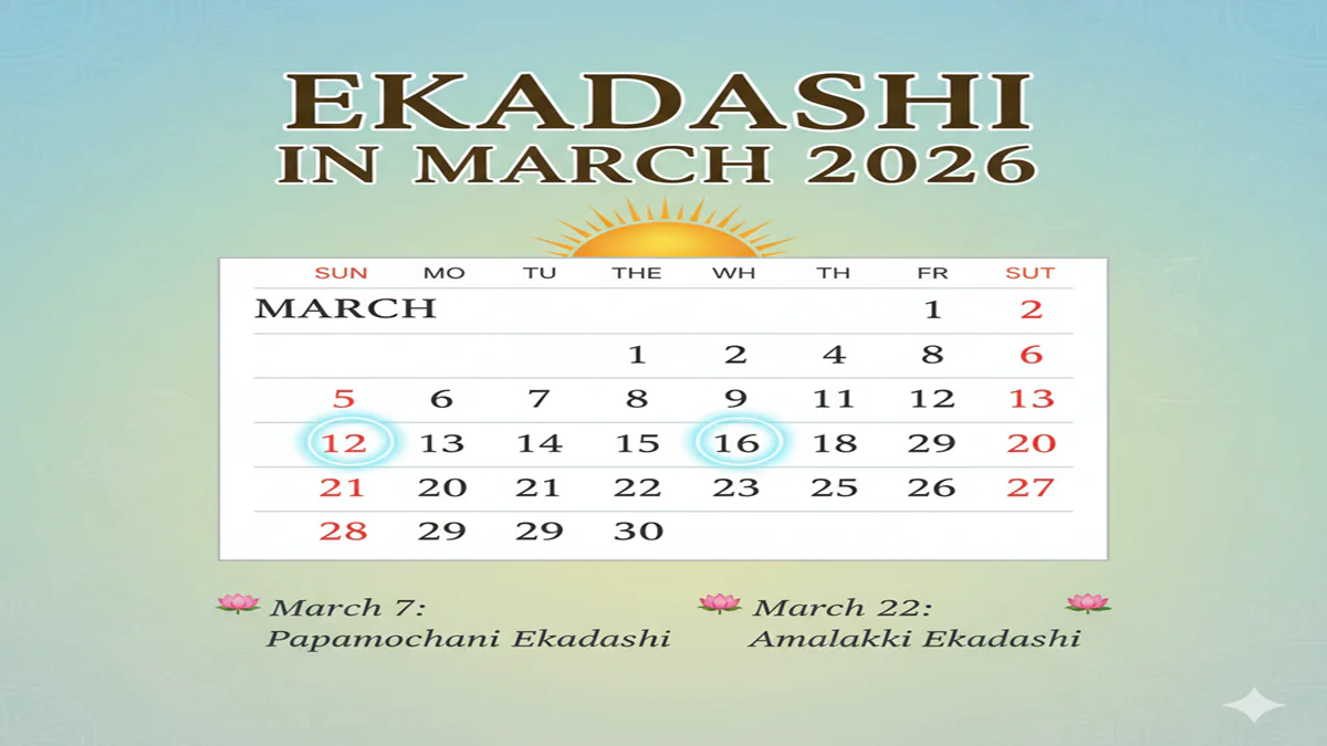 ekadashi in march 2026